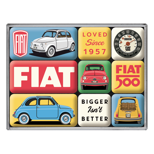 nostalgic-art-fiat-500-loved-since-1957-set-magneti-da-frigo image 1