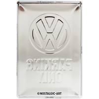nostalgic-art-vw-parking-only-targa-in-metallo-20x30-cm image 3
