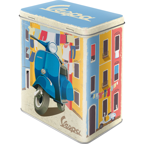 nostalgic-art-vespa-italian-laundry-scatola-in-metallo-l-3-litri-10x14x20-cm image 1