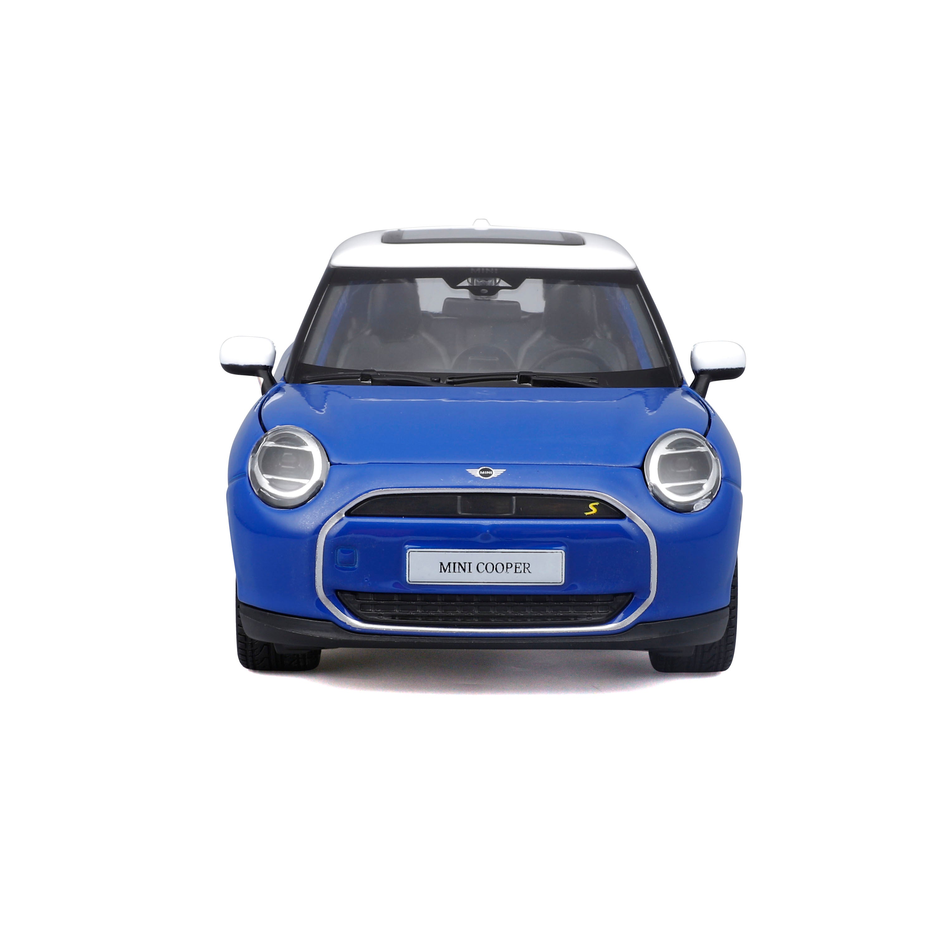 maisto-mini-cooper-se-j01-2024-blu-1-24 image 3