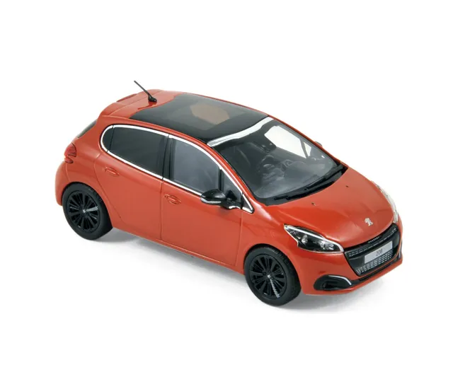 norev-peugeot-208-2015-modellino-auto-1-43-arancione-power-orange image 1