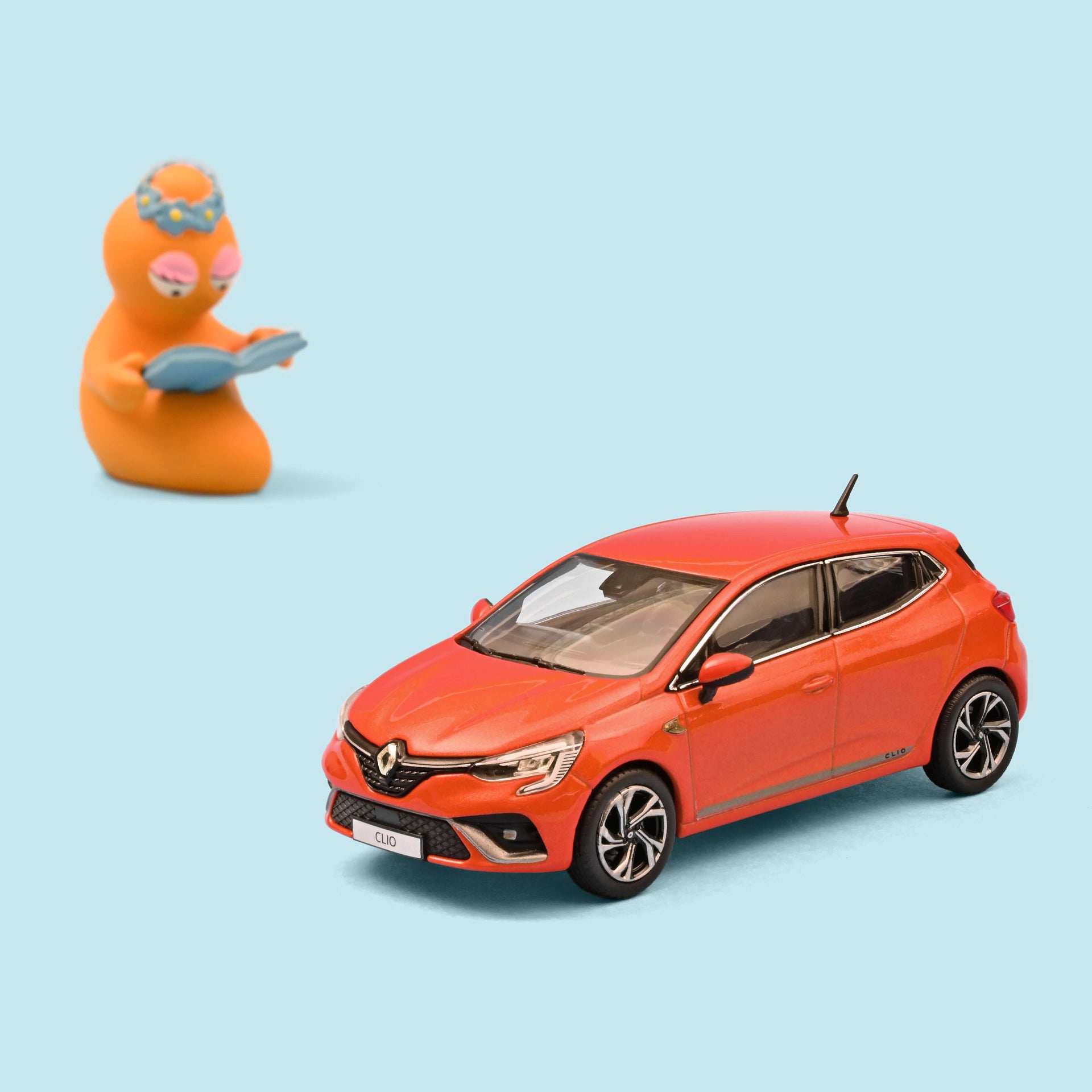 norev-renault-clio-r-s-line-2019-modellino-auto-die-cast-1-43-arancione-valencia image 1