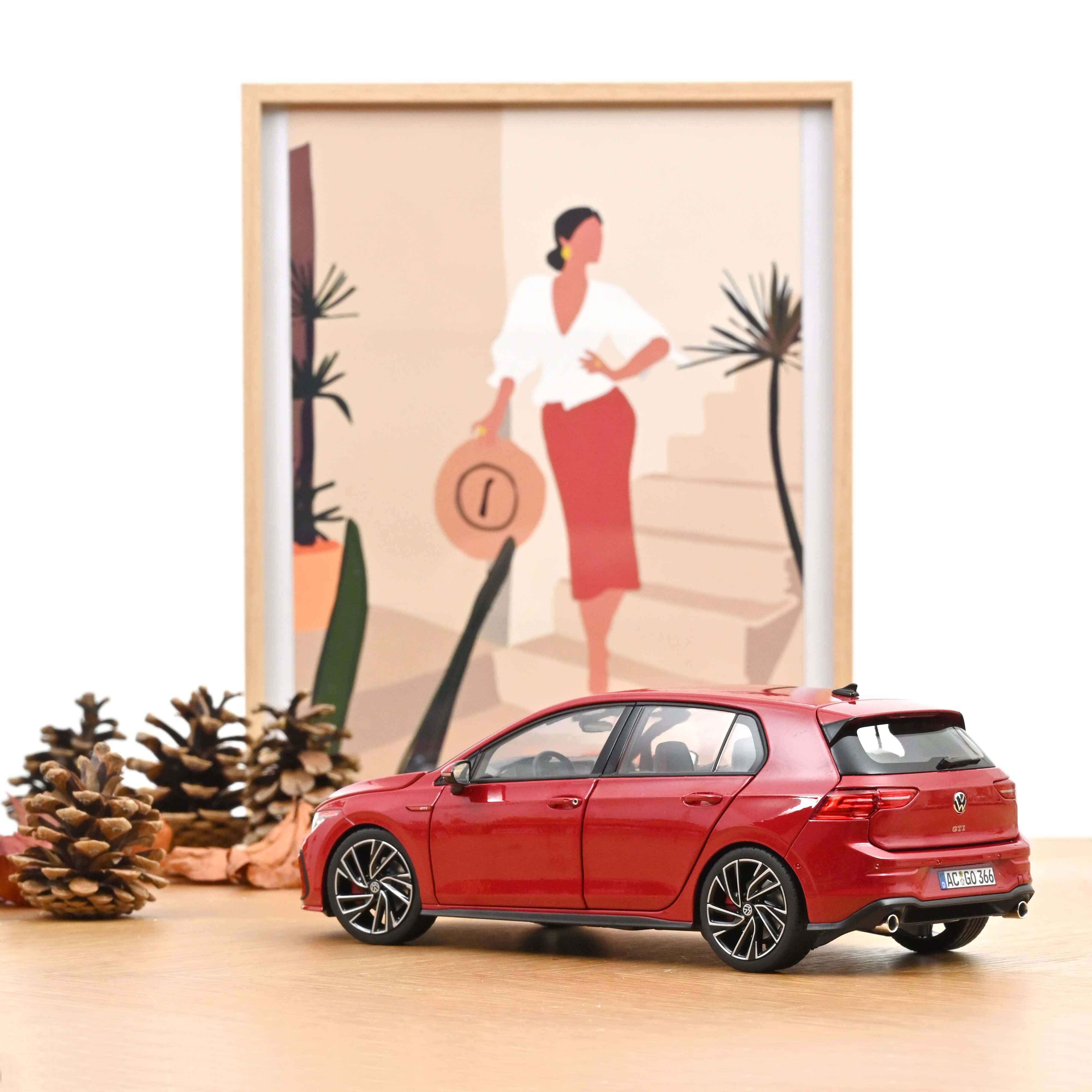 norev-vw-golf-gti-2020-modellino-auto-1-18-rosso-tornado image 3