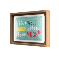 nostalgic-art-live-laugh-love-targa-in-metallo-15x20-cm image 7