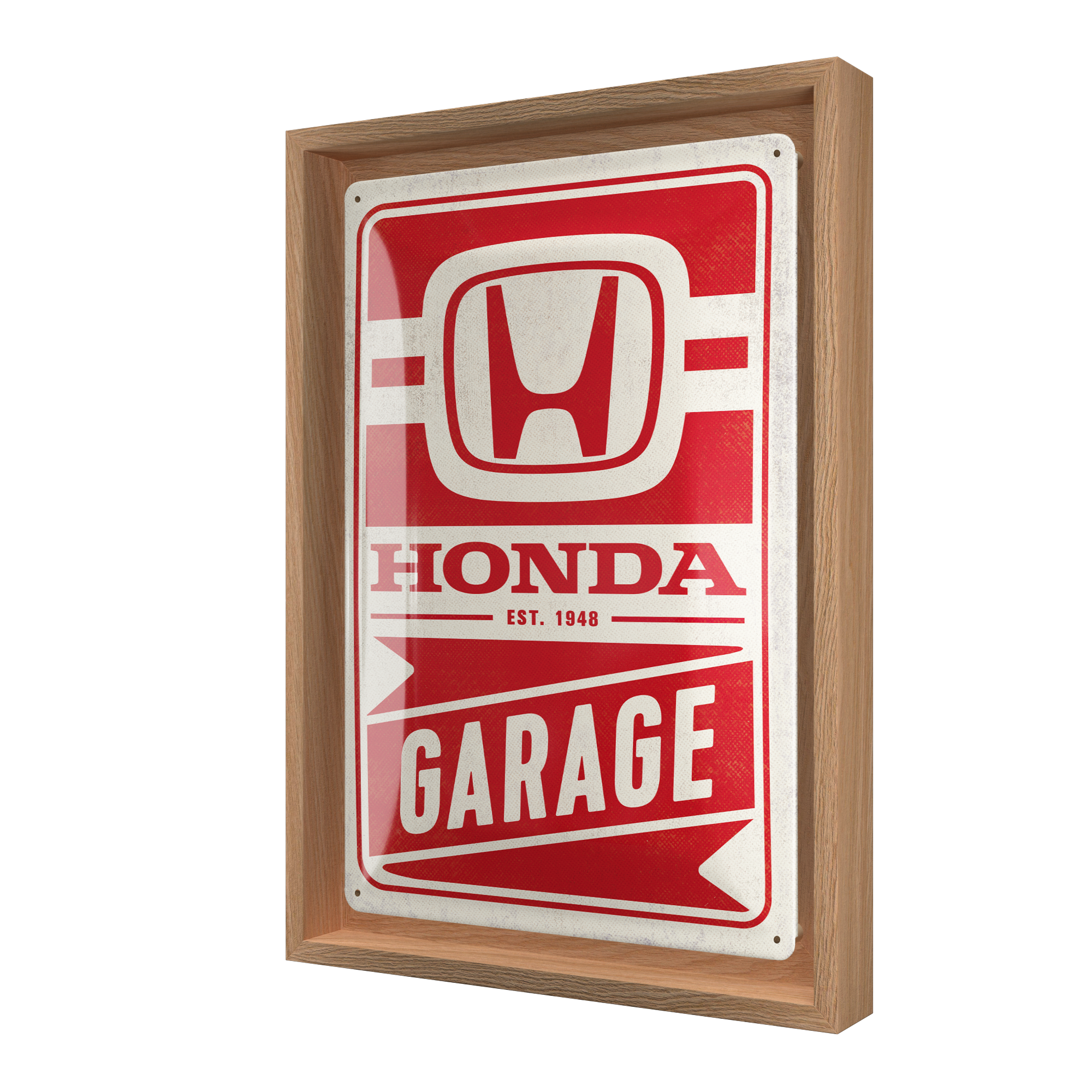 nostalgic-art-honda-am-garage-cornice-n-frame-m-24x33-5-cm-rovere image 1