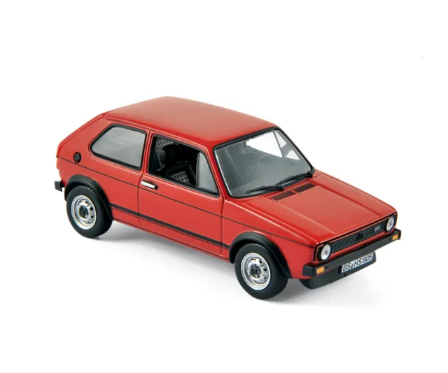 norev-vw-golf-gti-1976-modellino-auto-1-43-rosso image 1