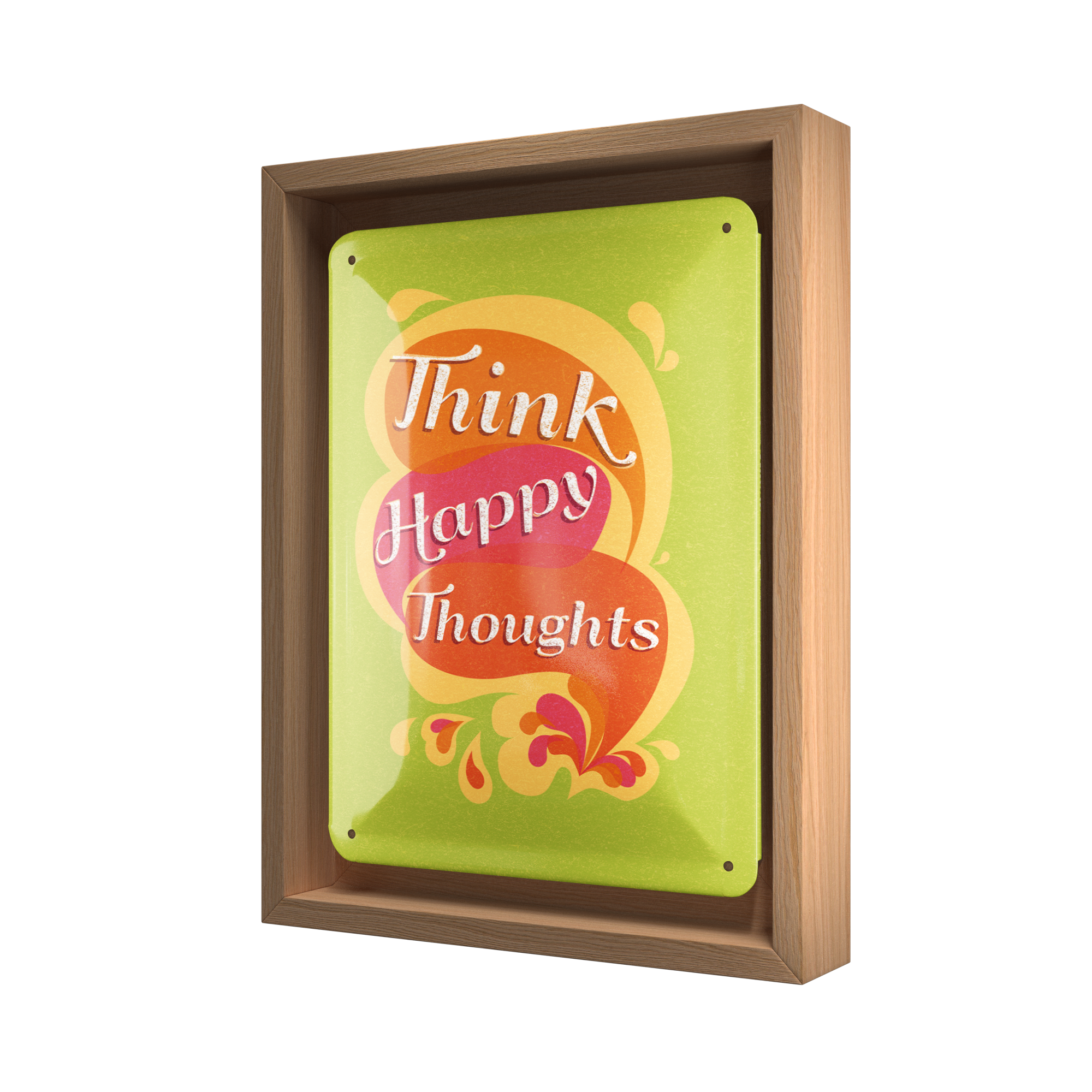 nostalgic-art-think-happy-thoughts-targa-in-metallo-15x20-cm image 4