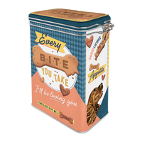 nostalgic-art-every-bite-you-take-dog-treats-scatola-ermetica-con-coperchio image 3