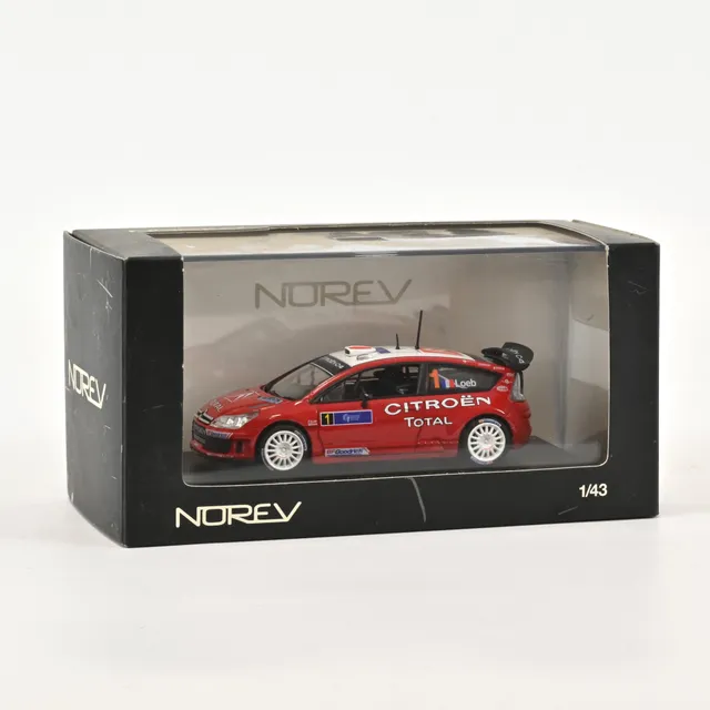 norev-citro-n-c4-wrc-tour-de-corse-2007-loeb-elena-modellino-1-43 image 1