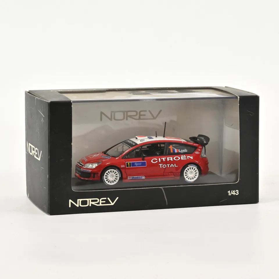 norev-citro-n-c4-wrc-tour-de-corse-2007-loeb-elena-modellino-1-43 image 1