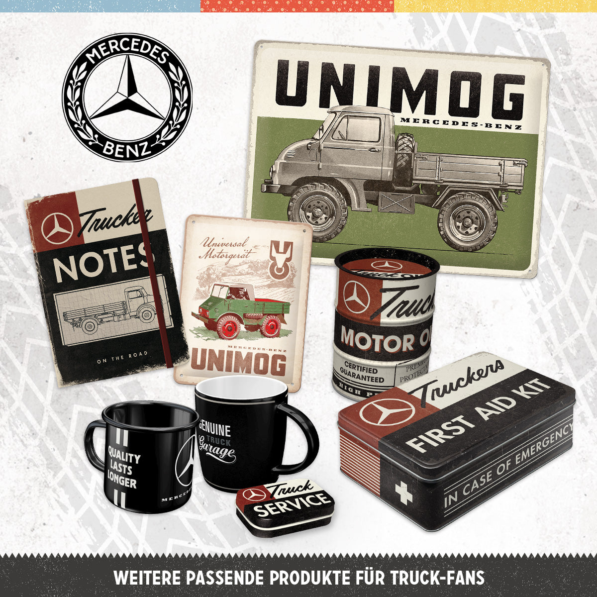 nostalgic-art-daimler-truck-garage-termometro-in-metallo-6-5x28-cm image 7