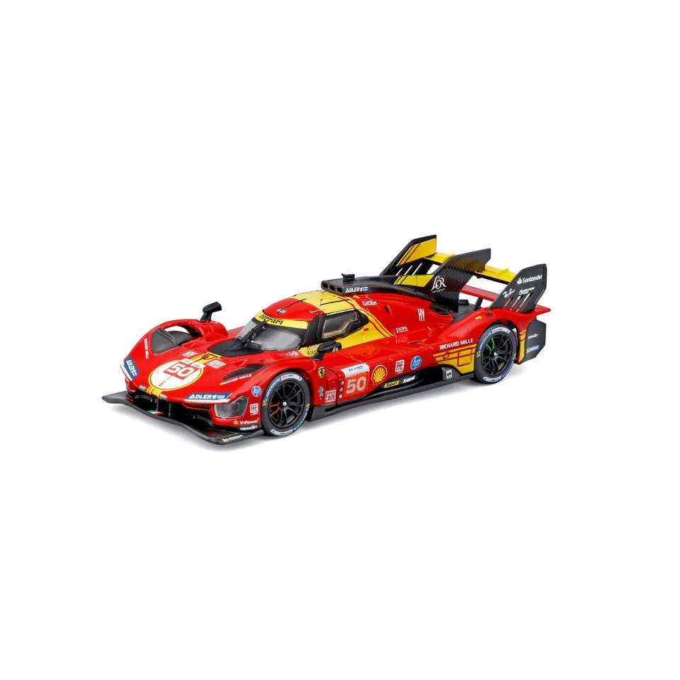 bburago-ferrari-499p-n-50-le-mans-champion-2024-1-43-modellino-diecast image 1