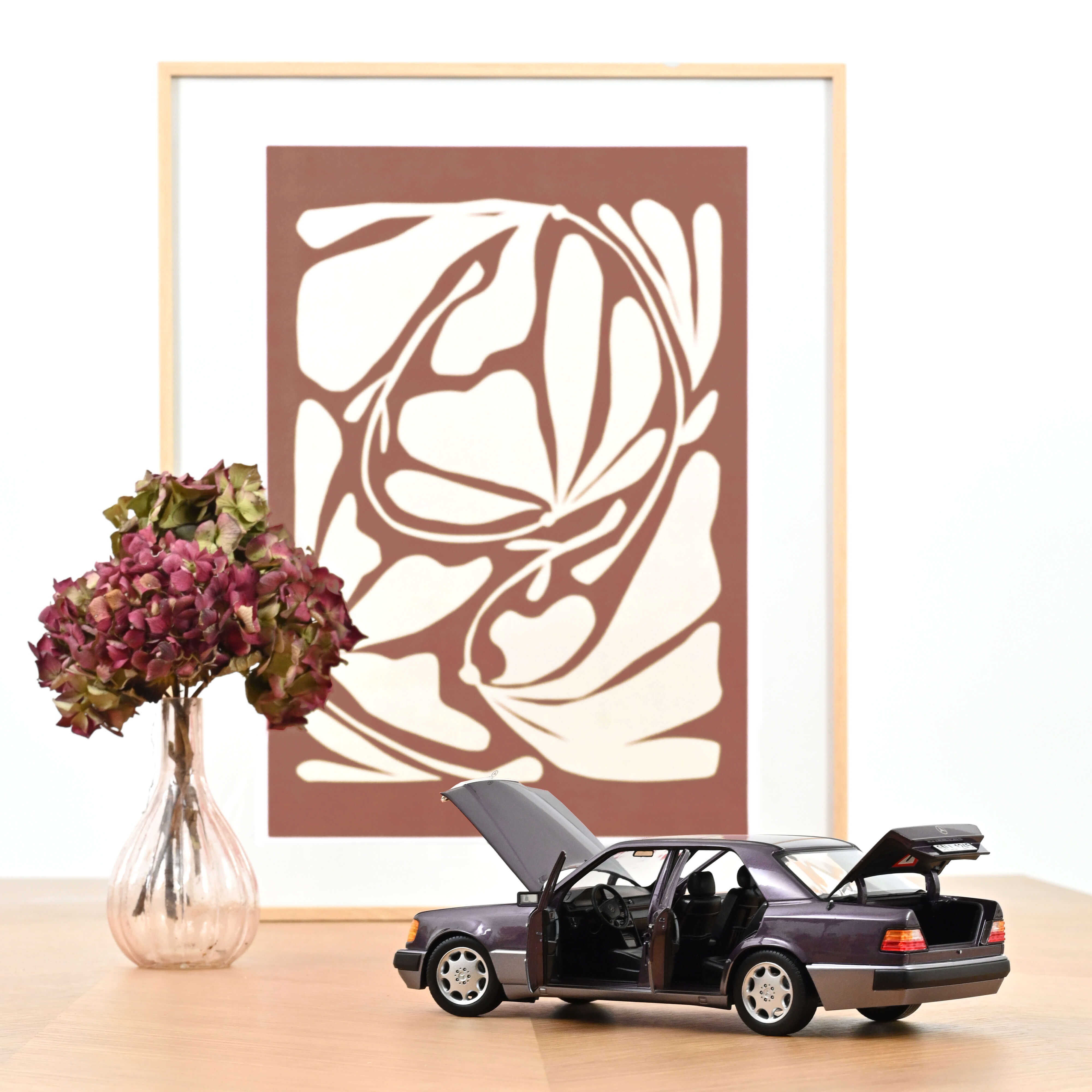 norev-mercedes-benz-500-e-1990-bornite-metallizzato-1-18-edizione-limitata-300-p image 2