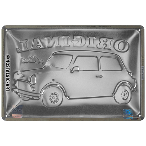 nostalgic-art-mini-the-british-classic-targa-in-metallo-20x30-cm-2 image 4