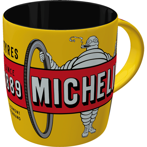 nostalgic-art-michelin-tyres-bibendum-yellow-tazza-in-ceramica-330-ml-2 image 8