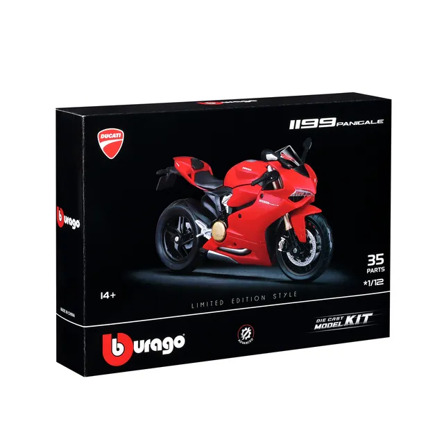 bburago-ducati-1199-panigale-model-kit-moto-1-12-da-costruire image 1
