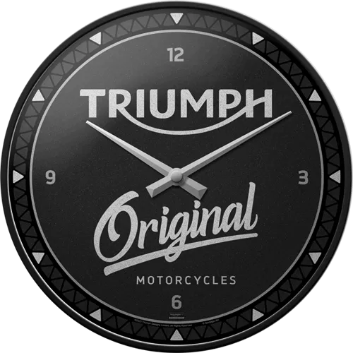 nostalgic-art-triumph-original-orologio-da-parete-in-metallo-31-cm image 1
