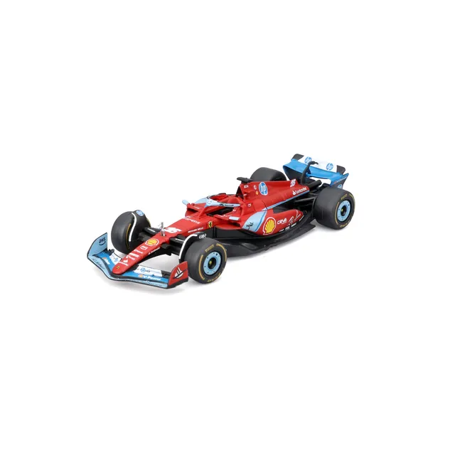 bburago-ferrari-f1-sf-24-leclerc-16-miami-gp-2024-1-43 image 1