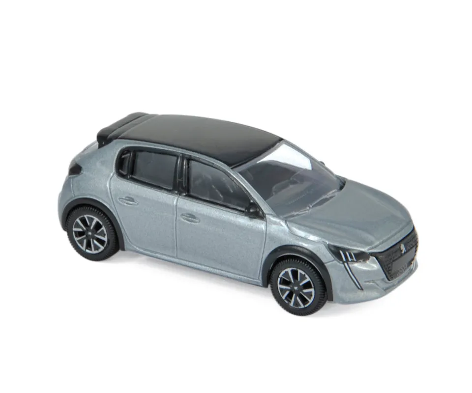 norev-peugeot-208-2019-artense-grey-1-64-modellino-minijet-die-cast image 1