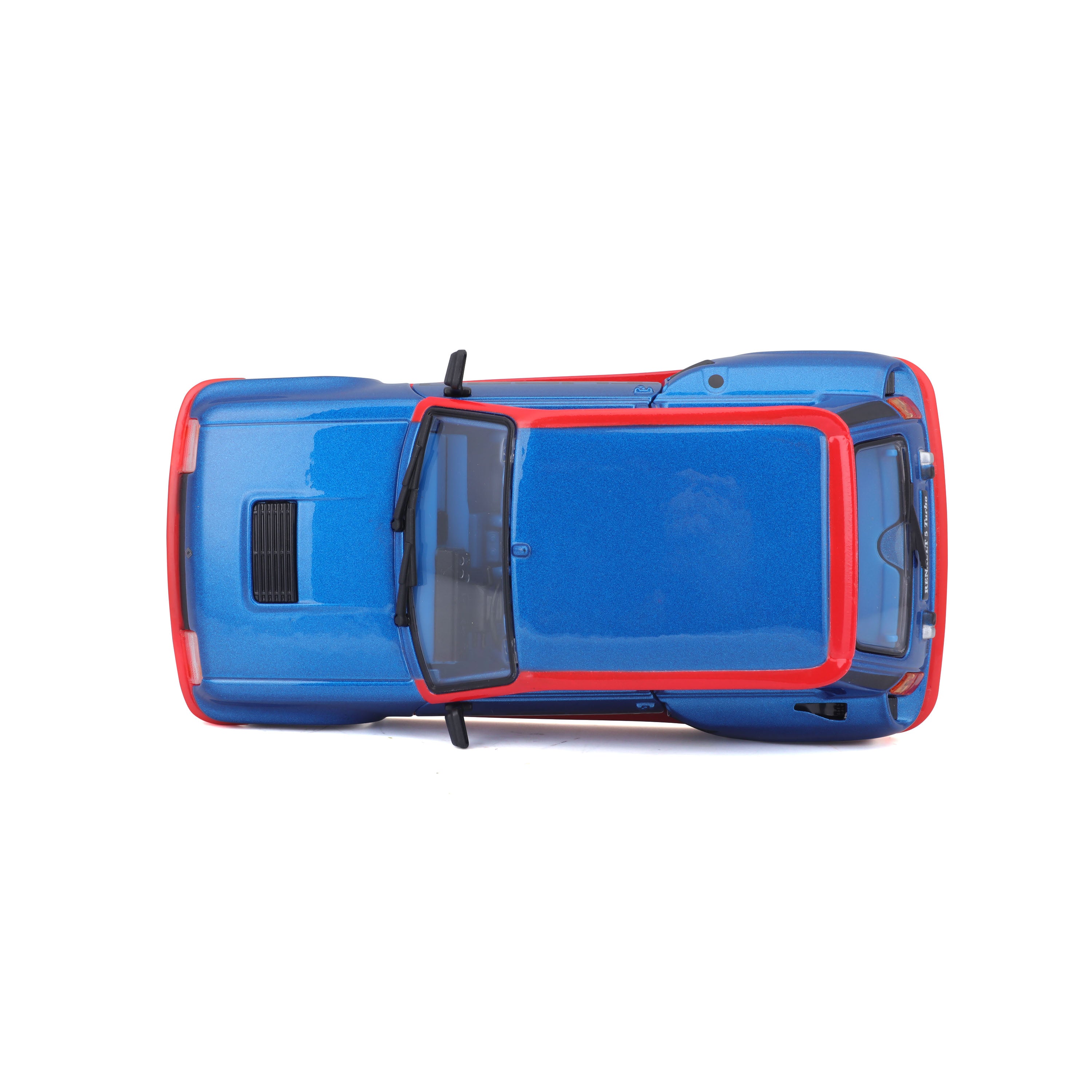 bburago-renault-5-turbo-1-24-modellino-auto-stradale-blu-e-rosso image 8