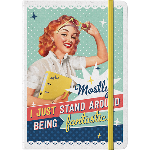 nostalgic-art-stand-around-being-fantastic-taccuino-a5-128-pagine image 1