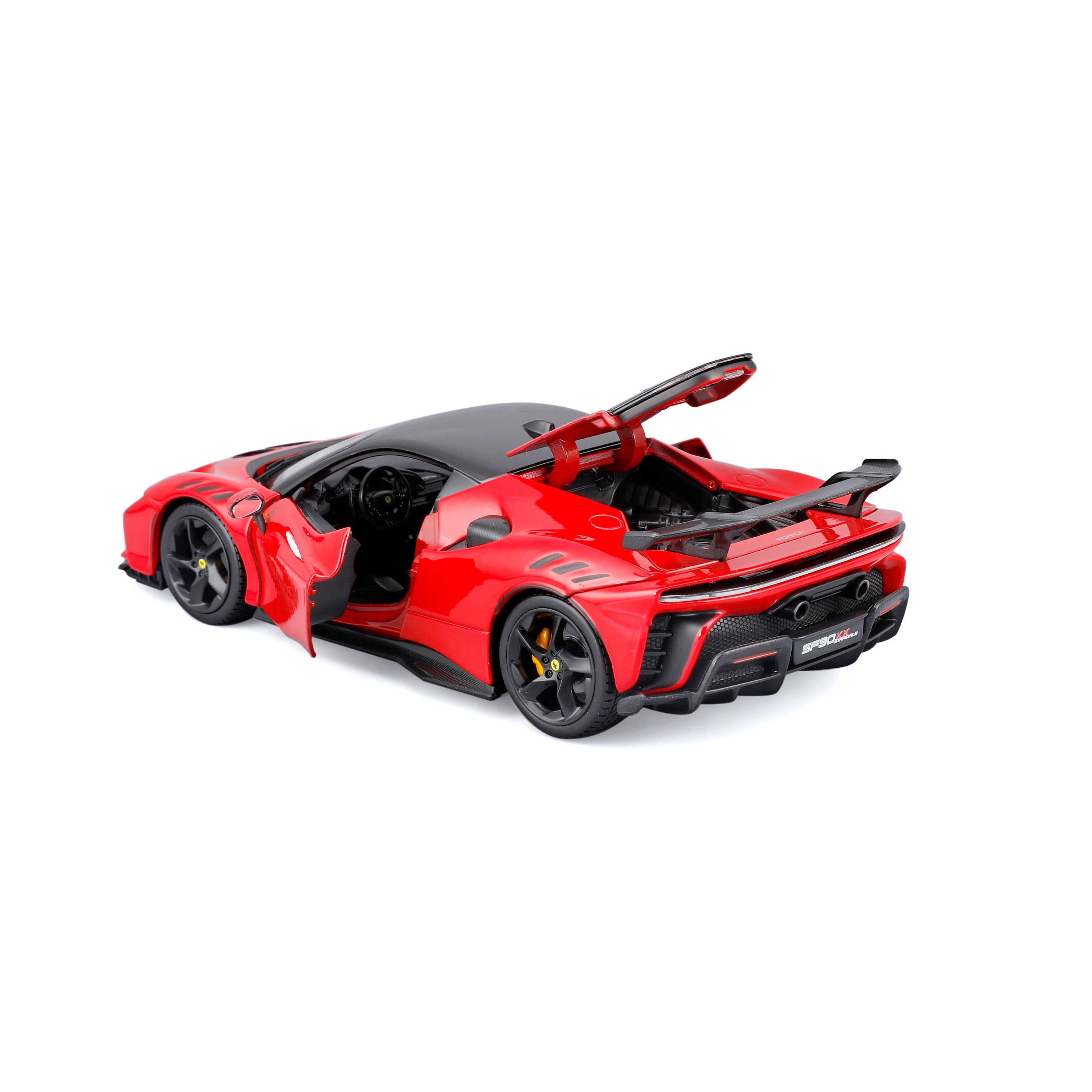 bburago-ferrari-sf90-xx-1-24-rossa-con-teca-modellino-fine-edition-web-exclusive image 6