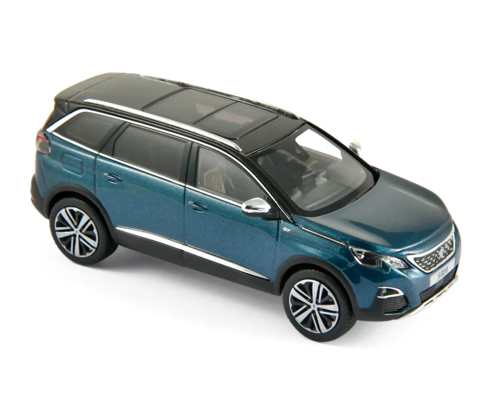 norev-peugeot-5008-gt-2016-emerald-crystal-blue-modellino-auto-1-43 image 1