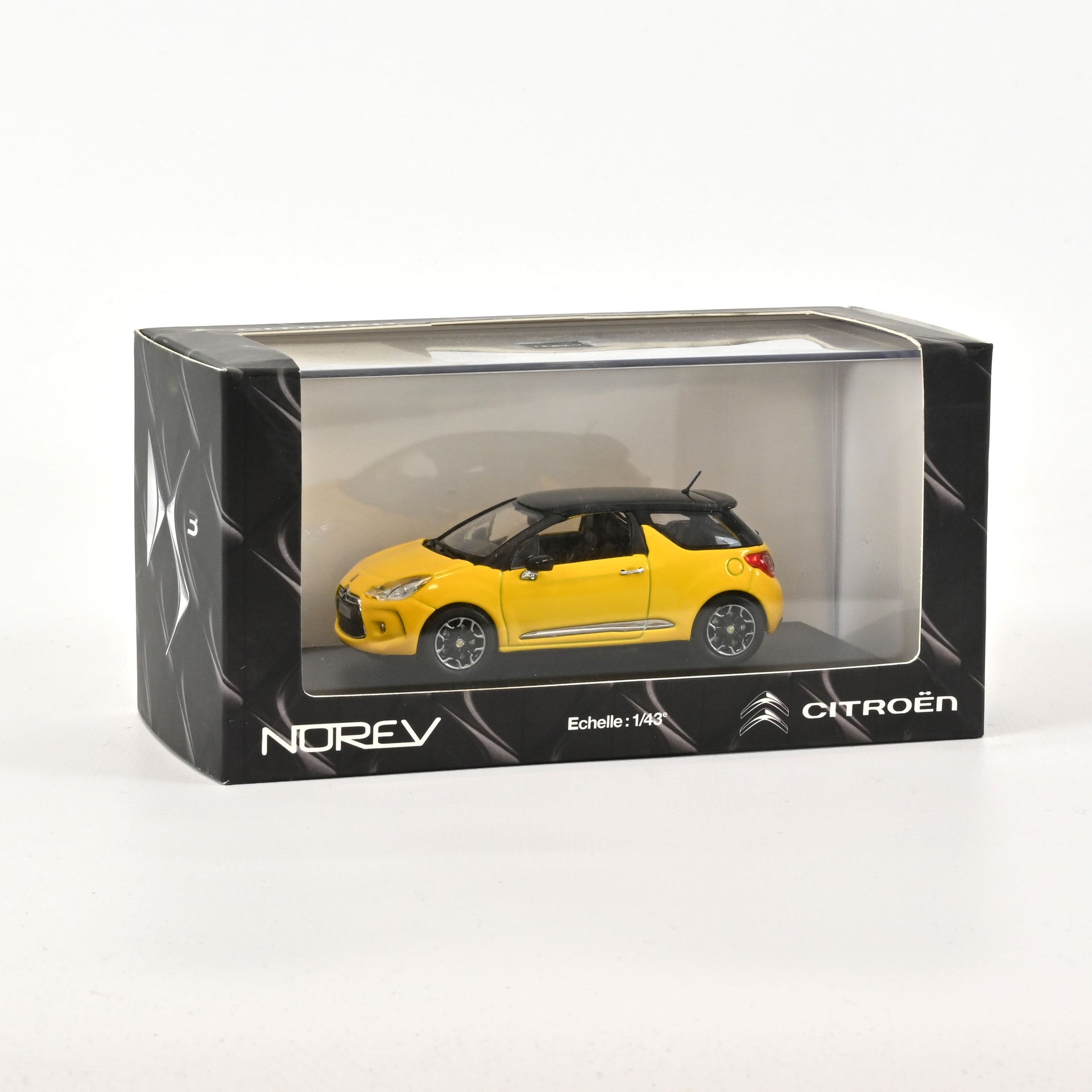 norev-citroen-ds3-giallo-1-43-modellino-auto-die-cast image 1