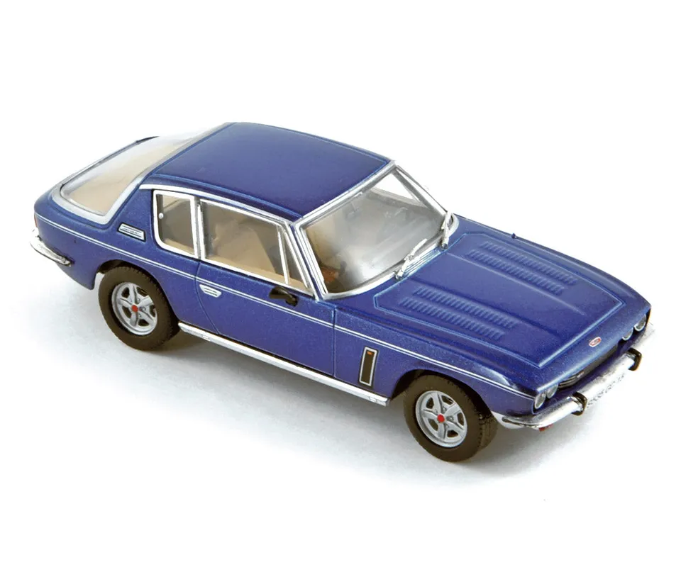 norev-jensen-interceptor-1976-blu-1-43-modellino-auto-d-epoca image 1