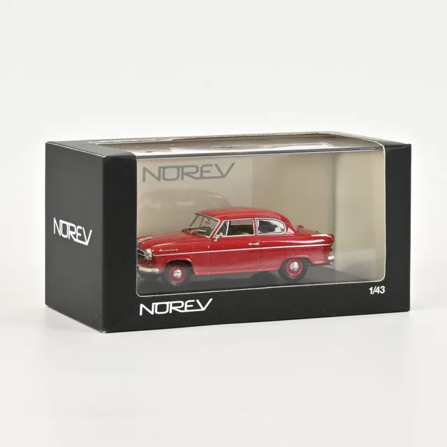 norev-borgward-isabella-berlina-1960-modellino-auto-1-43-rosso image 1