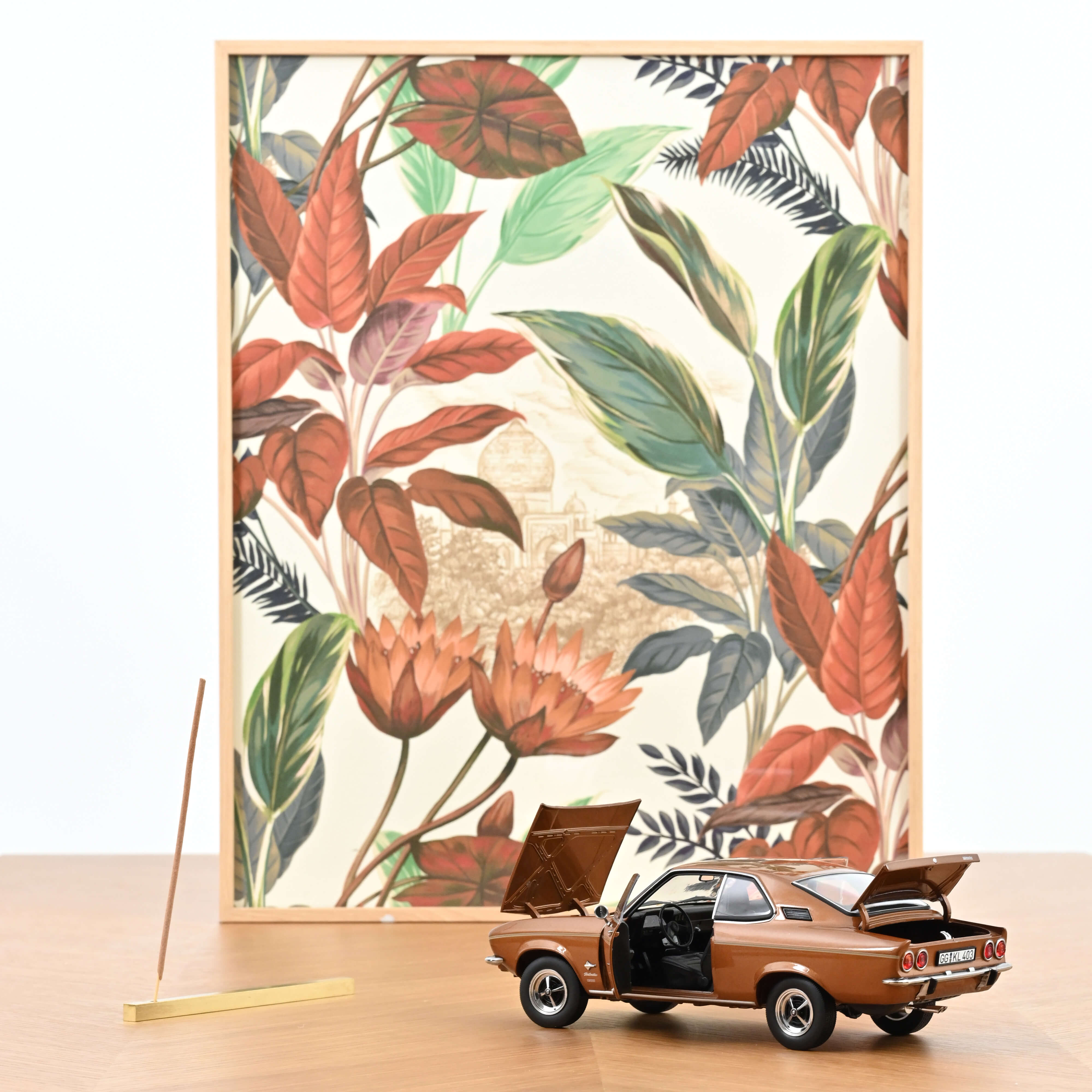 norev-opel-manta-1970-bronzo-metallizzato-1-18-modellino-die-cast-auto-d-epoca image 2
