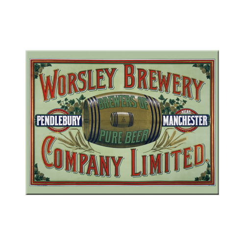 nostalgic-art-worsley-brewery-magnete-da-frigo-retro-6x8-cm image 1