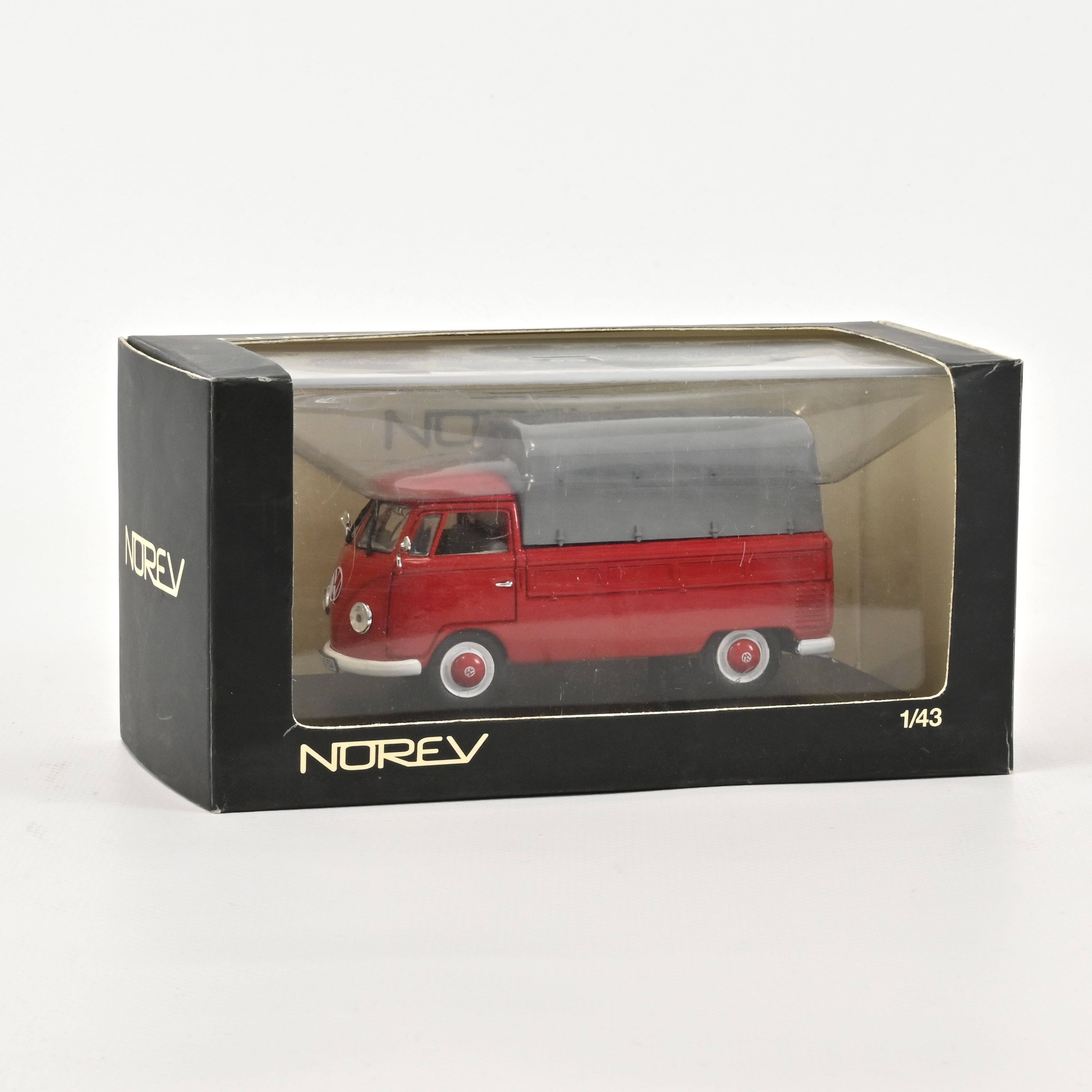 norev-vw-t1b-pick-up-1958-modellino-furgone-1-43-rosso image 1