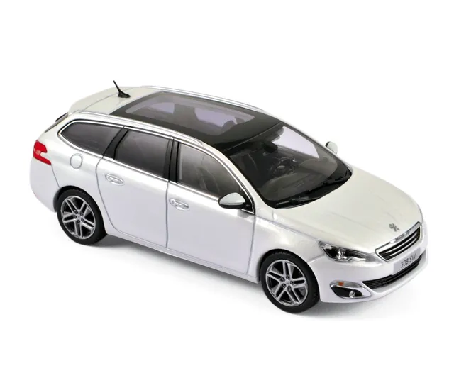 norev-peugeot-308-sw-2013-blanc-perle-modellino-auto-1-43 image 1