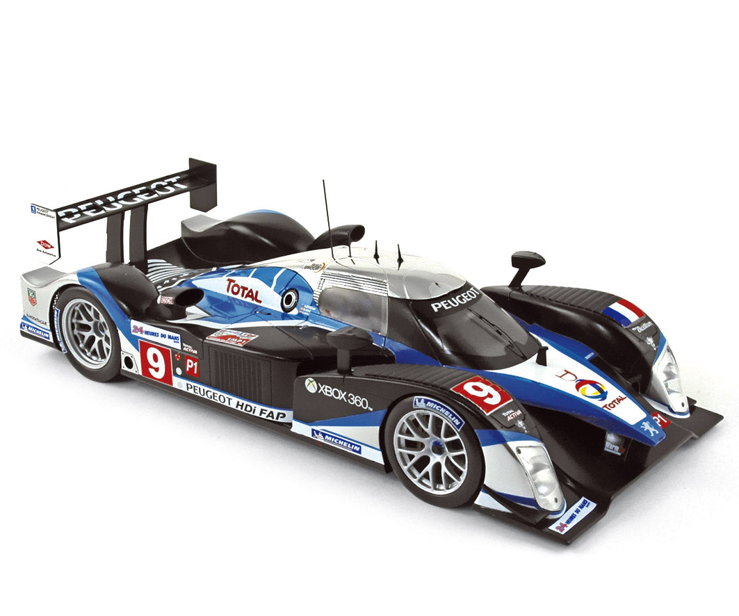 norev-peugeot-908-hdi-fap-le-mans-2009-modellino-auto-da-corsa-1-43 image 1