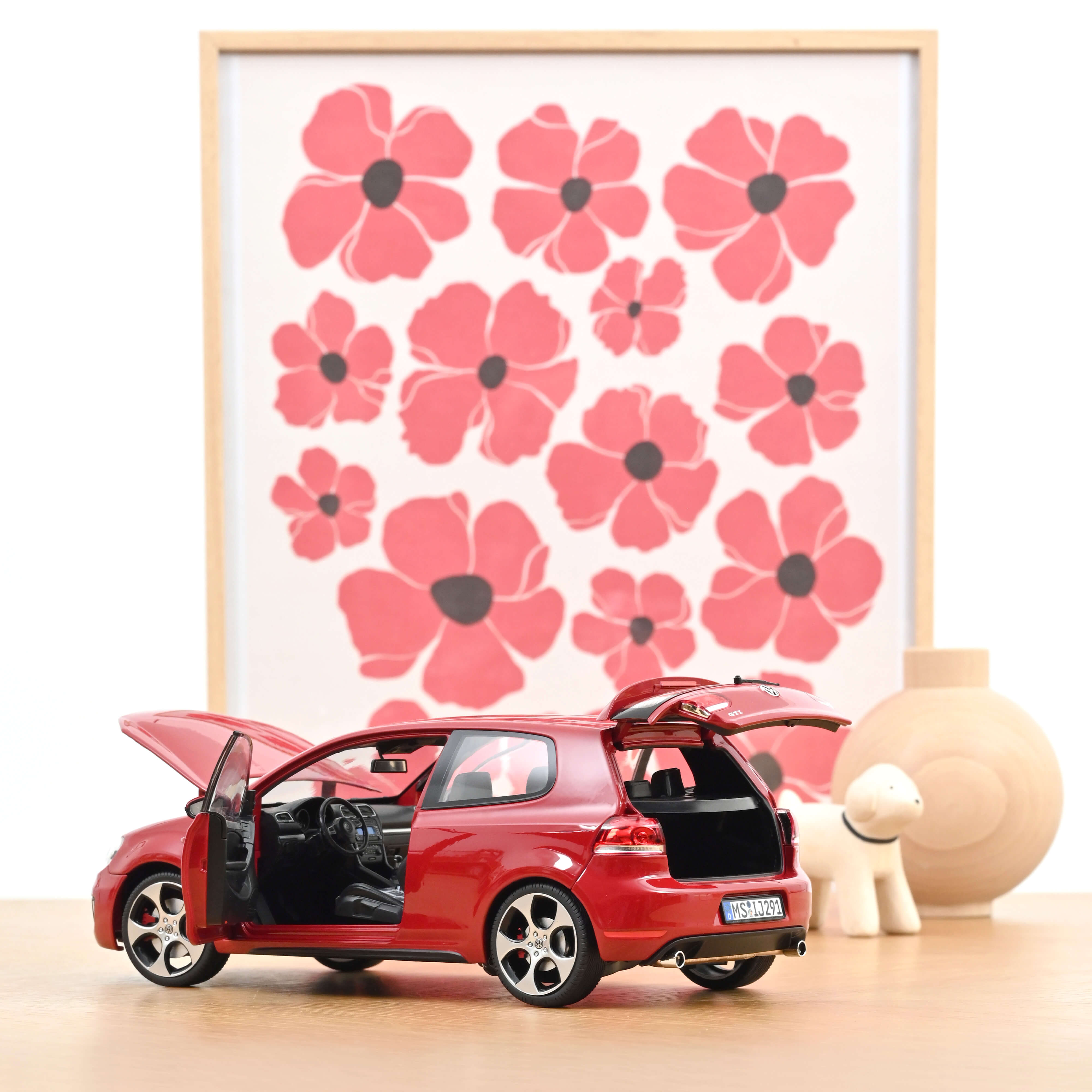 norev-vw-golf-gti-vi-2009-rosso-tornado-1-18 image 2