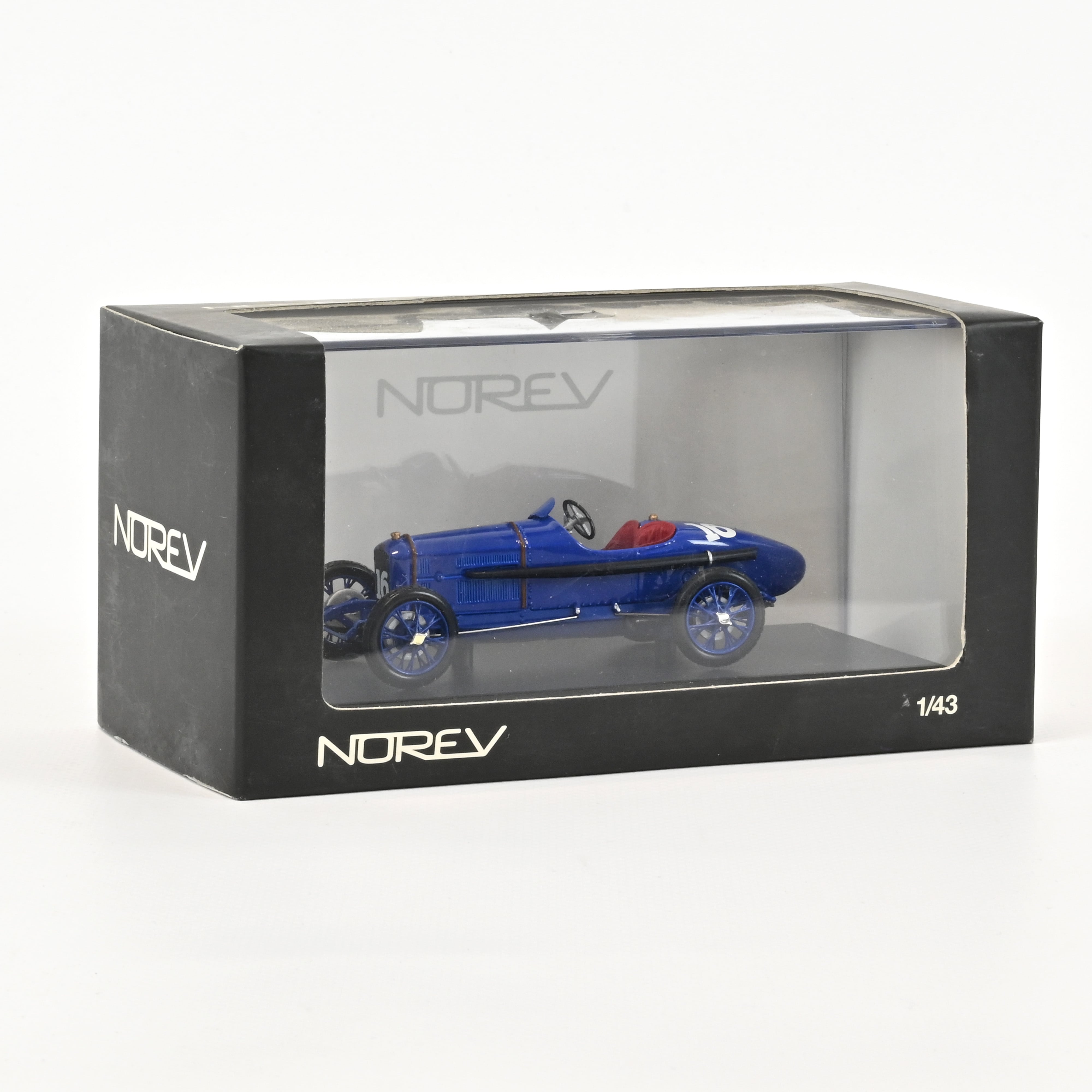 norev-peugeot-3l-indianapolis-1920-blu-1-43-modellino-die-cast image 1
