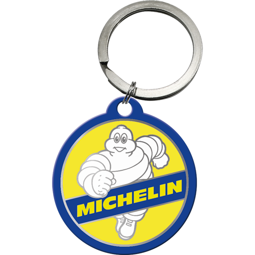 nostalgic-art-michelin-vintage-portachiavi-rotondo-4-cm image 1