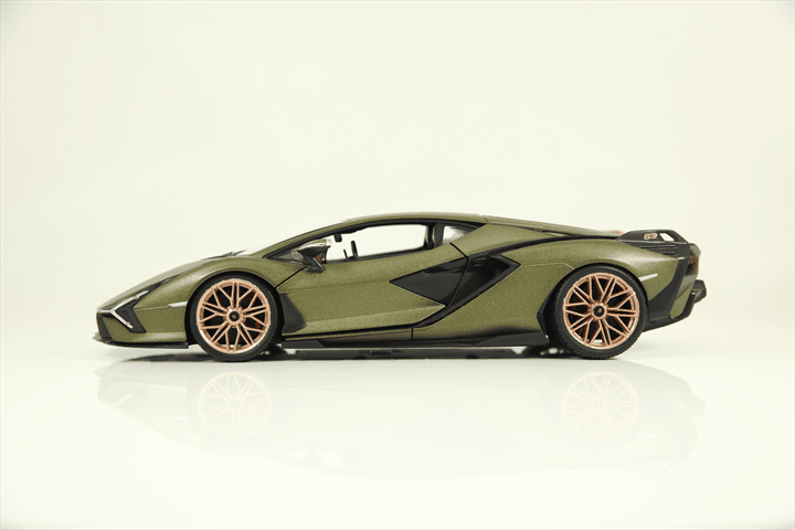 bburago-lamborghini-si-n-fkp-37-scala-1-18-verde-modellino-die-cast-signature-se image 3
