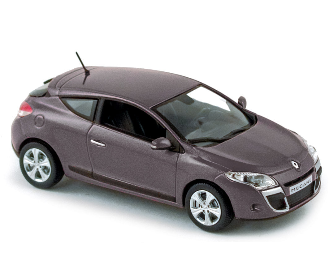 norev-renault-megane-coup-2009-grigio-eclipse-modellino-auto-1-43 image 1