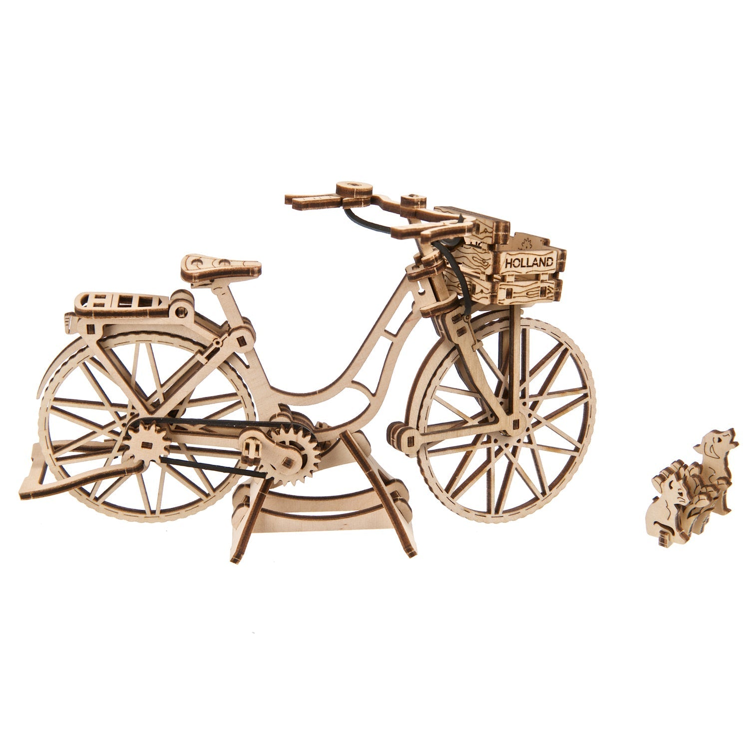ugears-dutch-bicycle-u-mini-puzzle-3d-meccanico-in-legno-amsterdam image 3