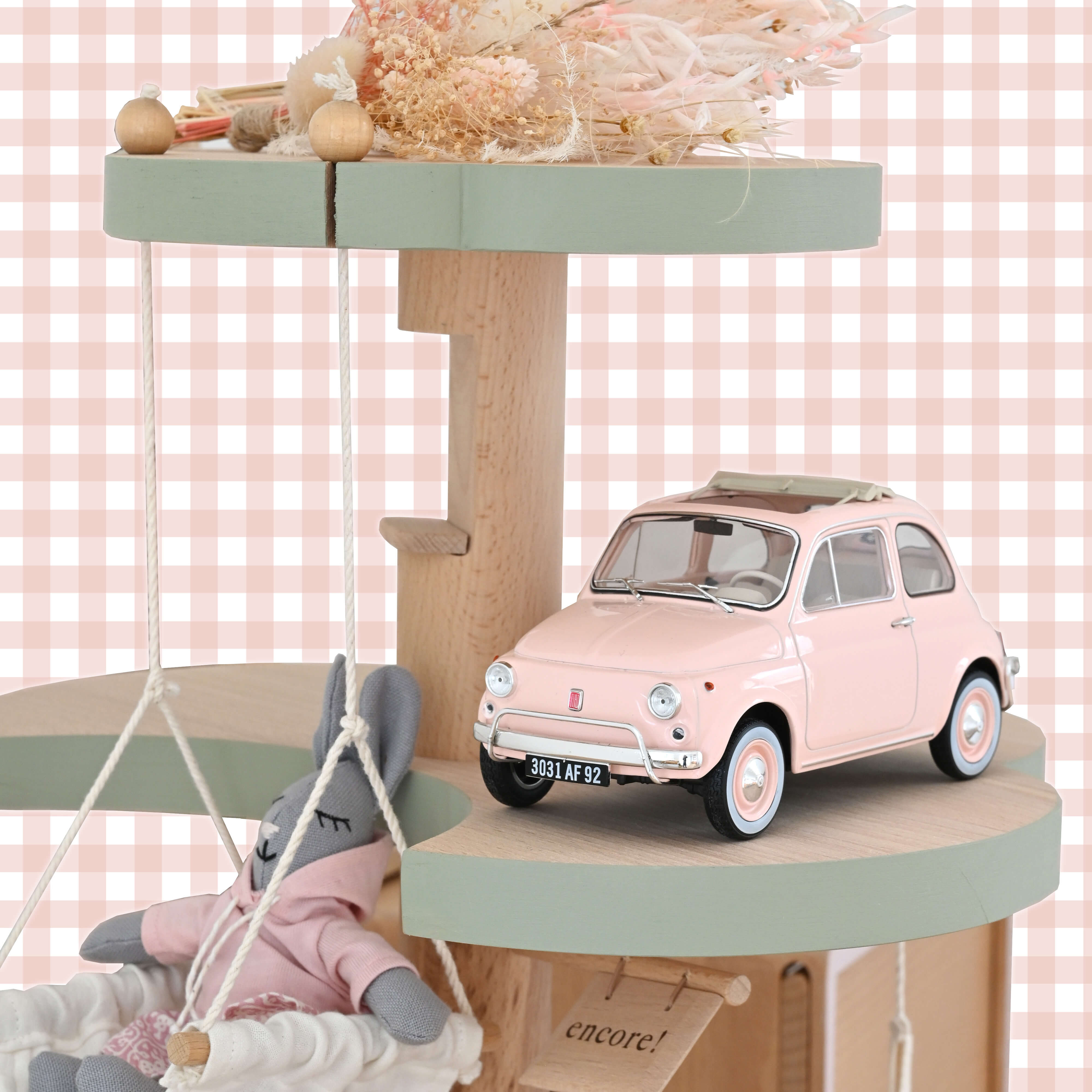 norev-fiat-500-l-1968-rose-cadeau-de-naissance-modellino-auto-1-18 image 1