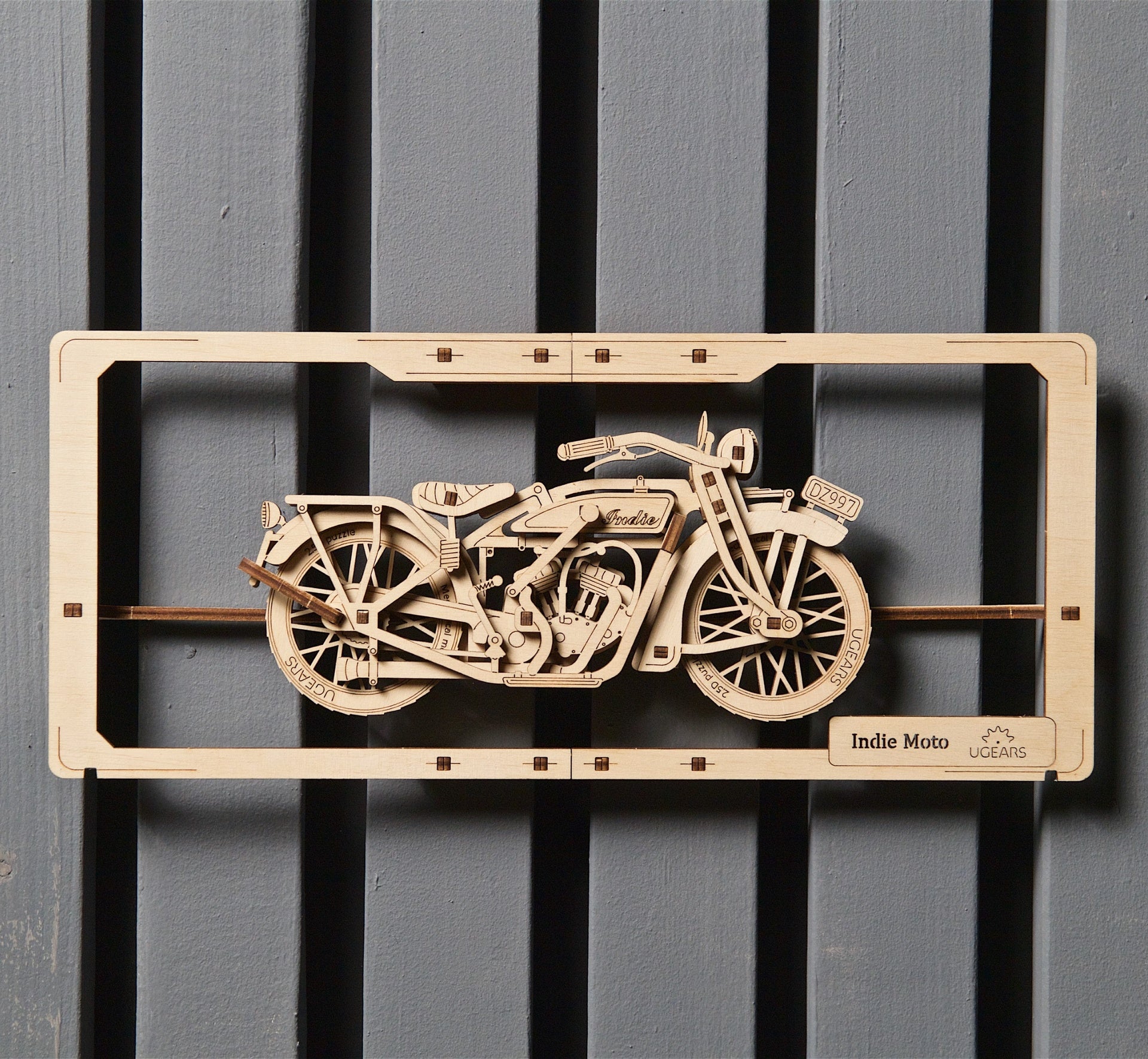 ugears-indie-moto-2-5d-puzzle-quadro-in-legno image 7