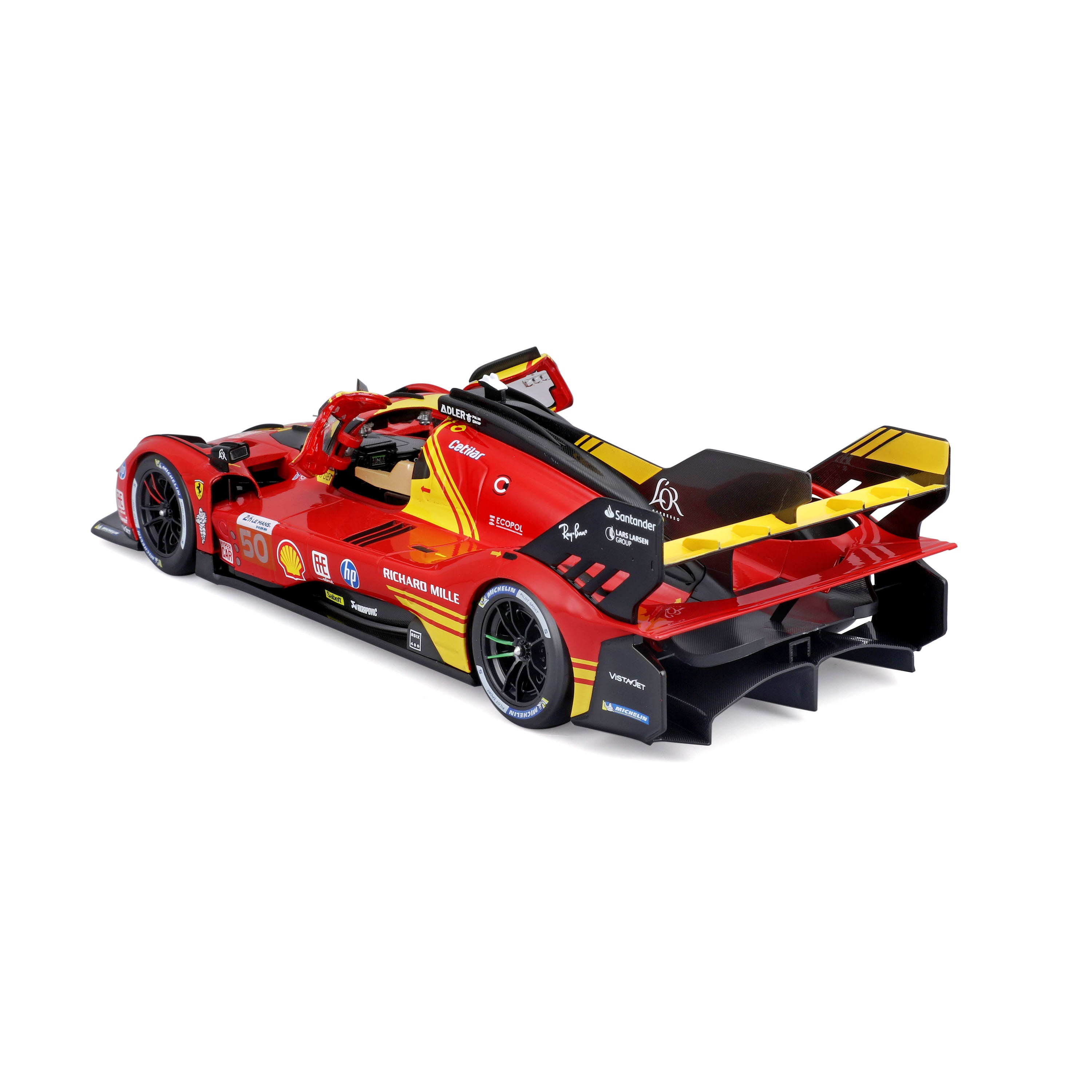 bburago-ferrari-499p-lmh-n-50-campione-le-mans-2024-1-18 image 6