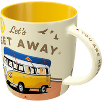 nostalgic-art-vw-bulli-let-s-get-away-tazza-in-ceramica-330-ml image 2