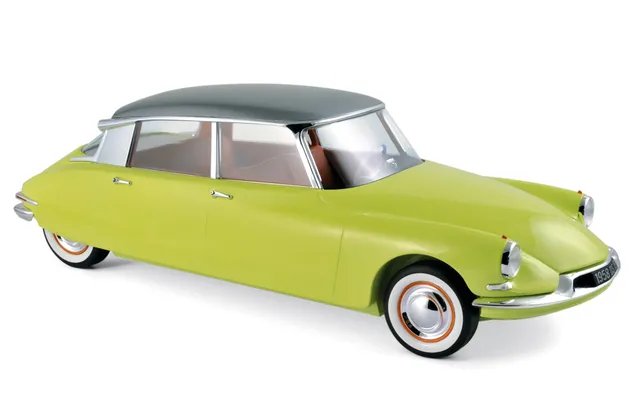 norev-citro-n-ds-19-1958-jaune-jonquille-gris-triennale-modellino-1-12 image 1
