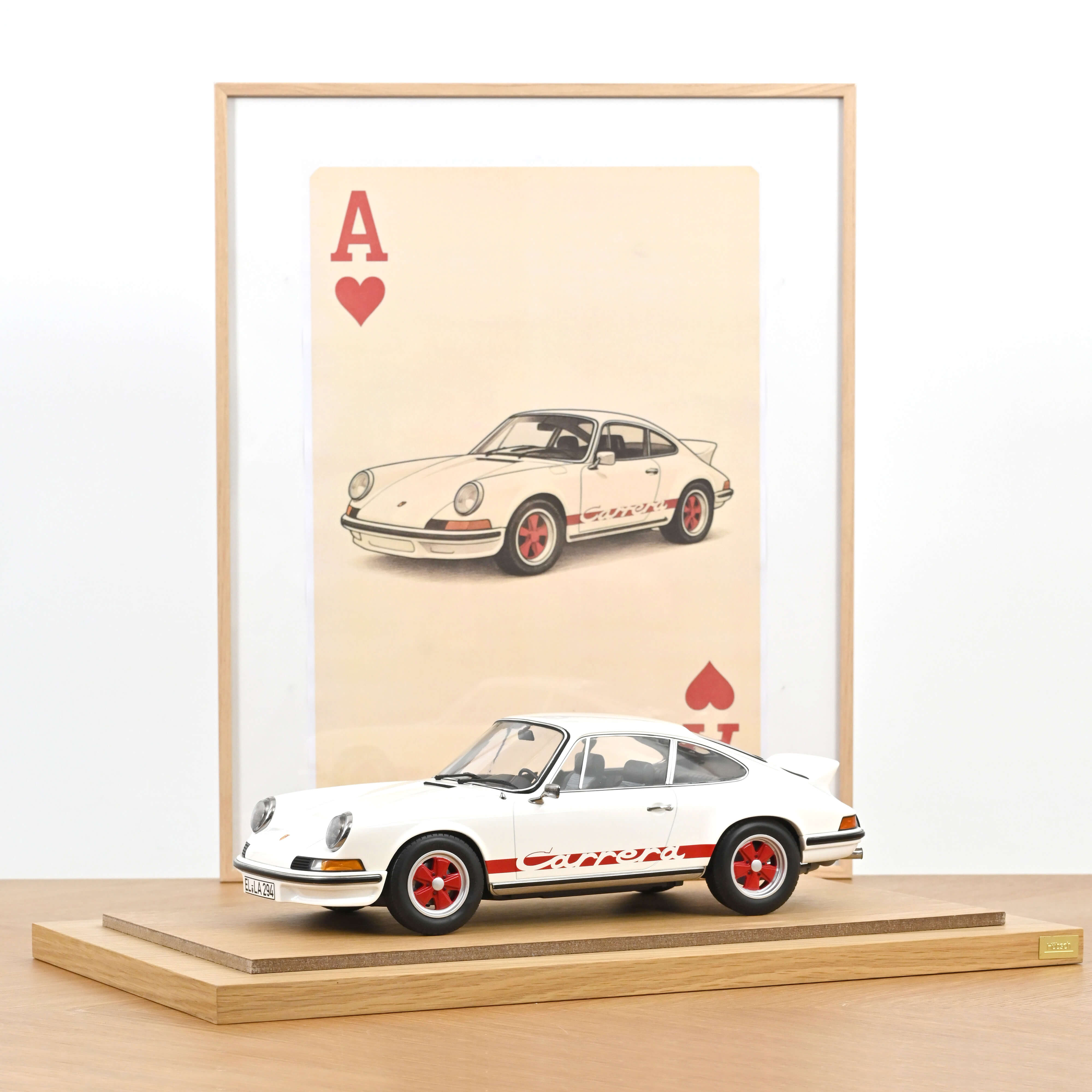 norev-porsche-911-carrera-rs-2-7-1973-grand-prix-blanc-et-rouge-1-12-modellino-d image 7