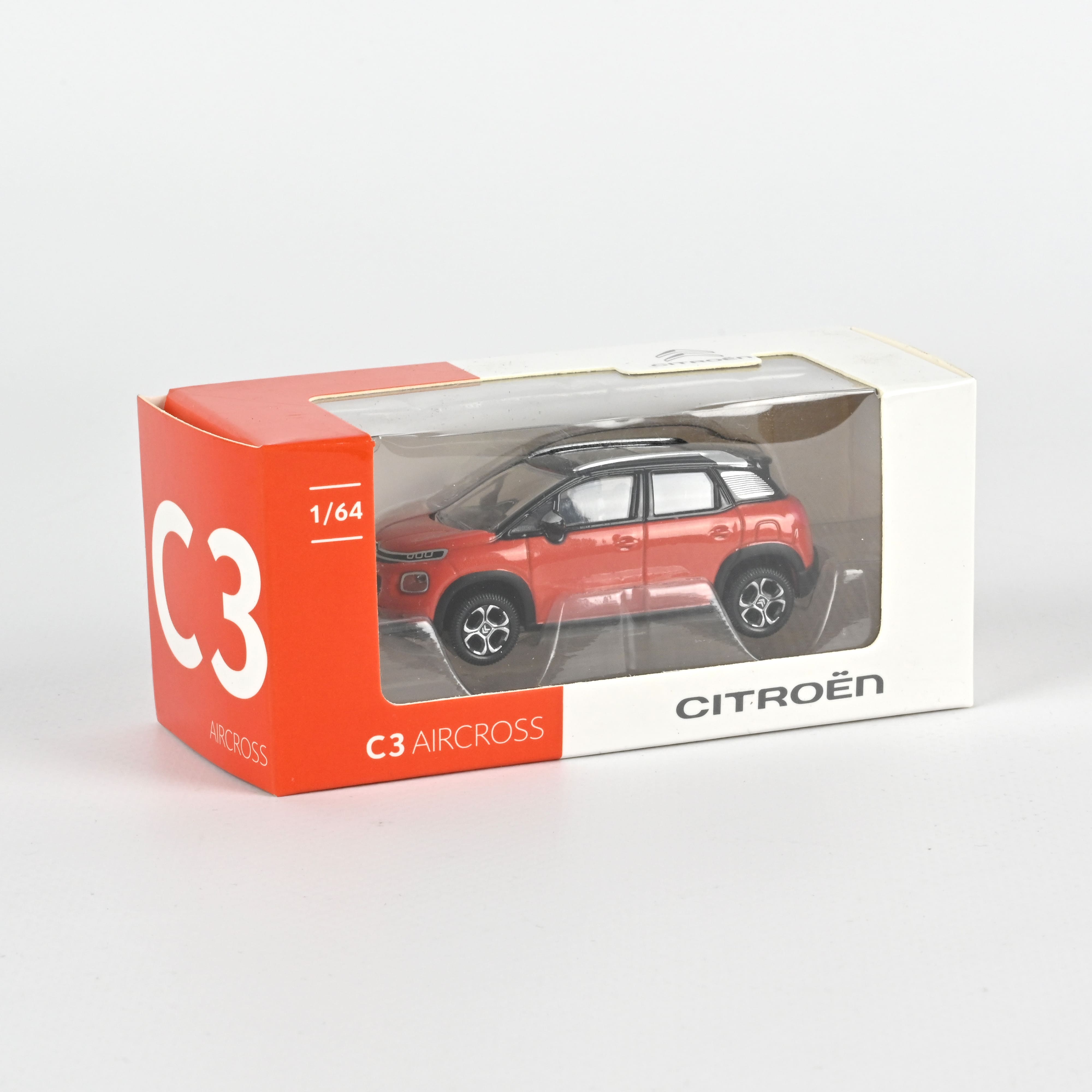norev-citro-n-c3-aircross-2017-arancione-modellino-auto-1-64 image 2