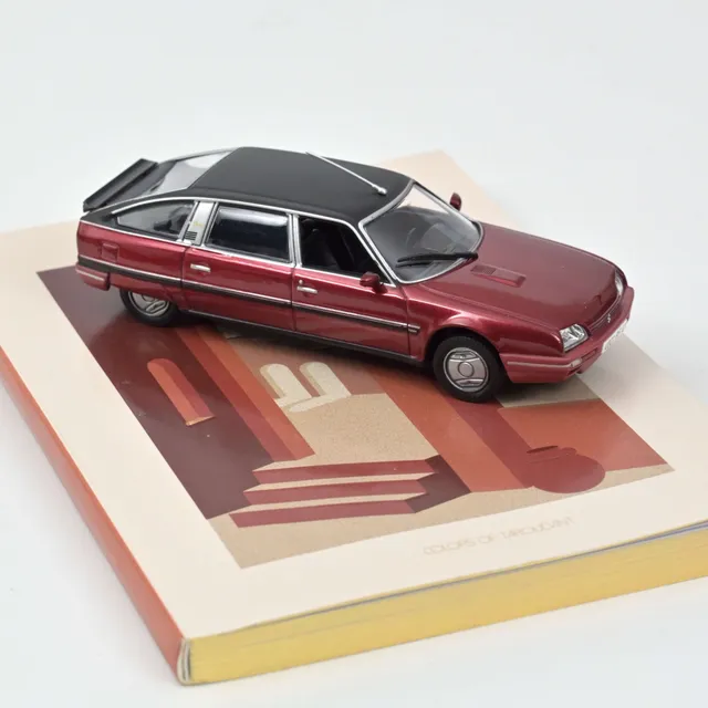 norev-citro-n-cx-turbo-2-prestige-1986-rosso-fiorentino-1-43 image 1