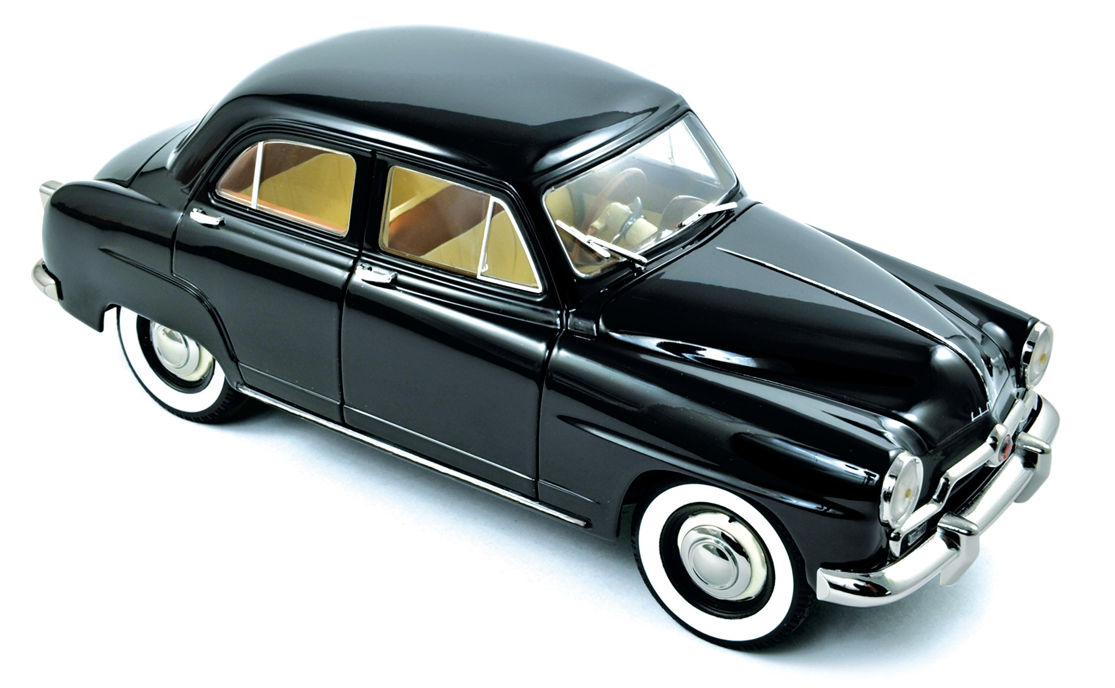 norev-simca-9-aronde-1953-nero-1-18-modellino-auto-die-cast image 1